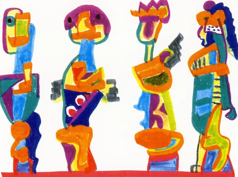 Colorful Abstract Figures