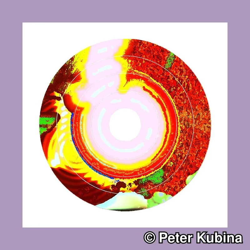 Circular Abstract Composition