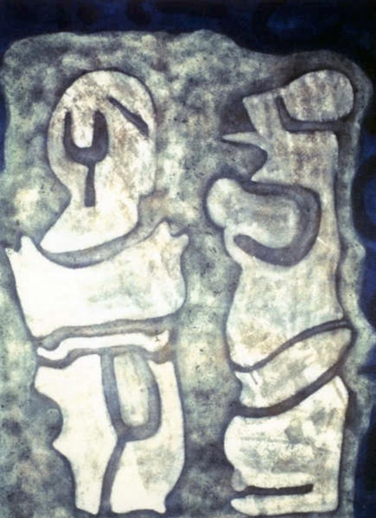 Abstract Figure Blue