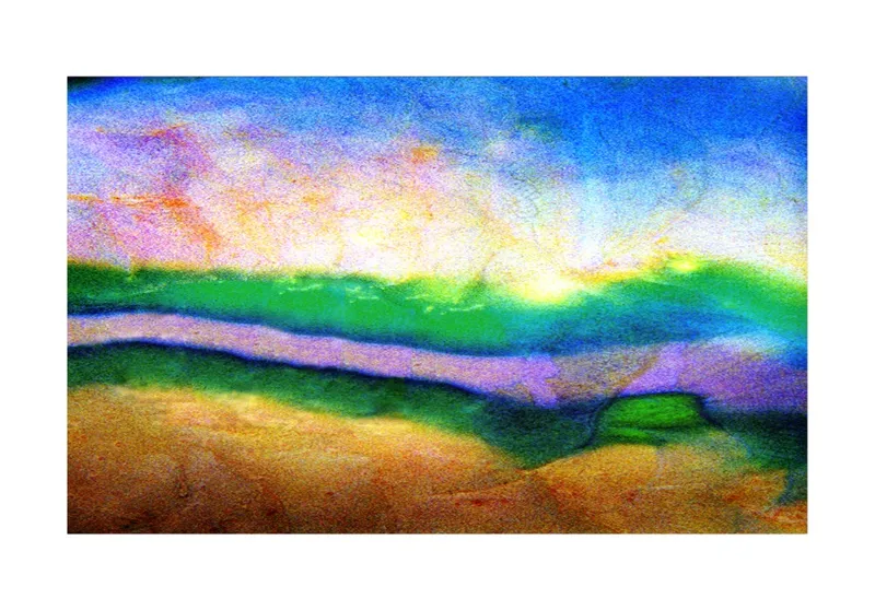 Colorful Abstract Horizon