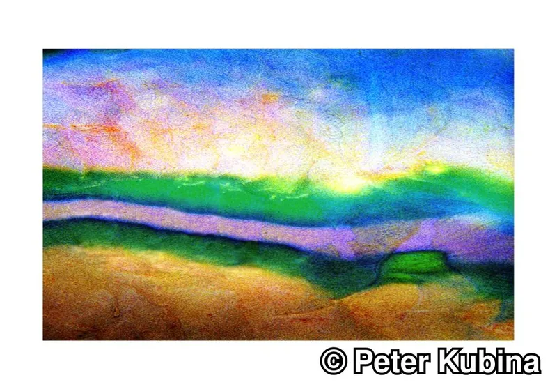 Colorful Abstract Horizon