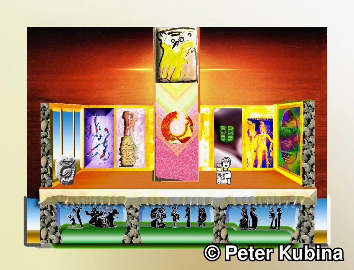Digital Altar Scene