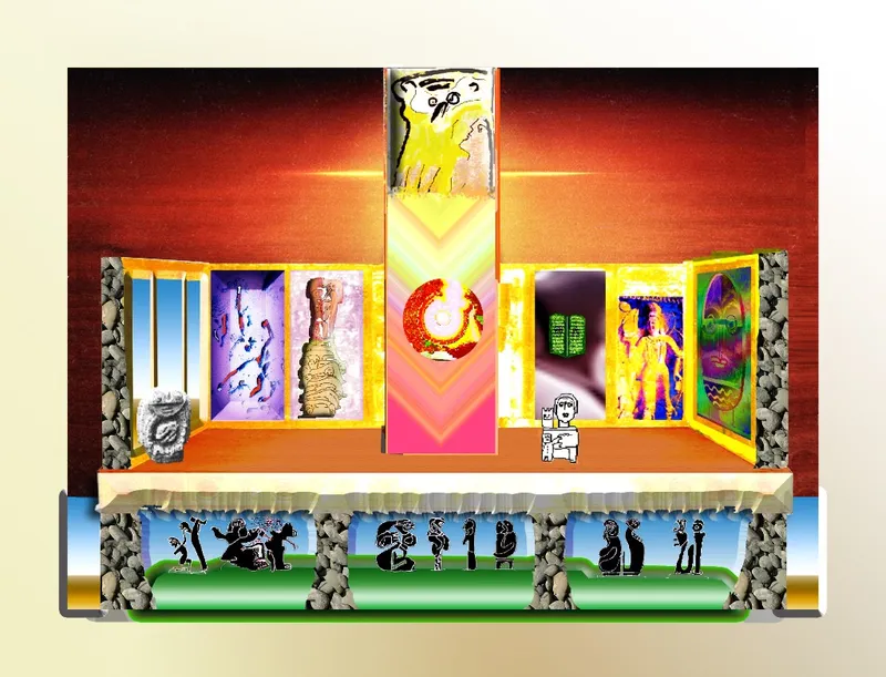 On Deck Of Space Sailer Fantasia