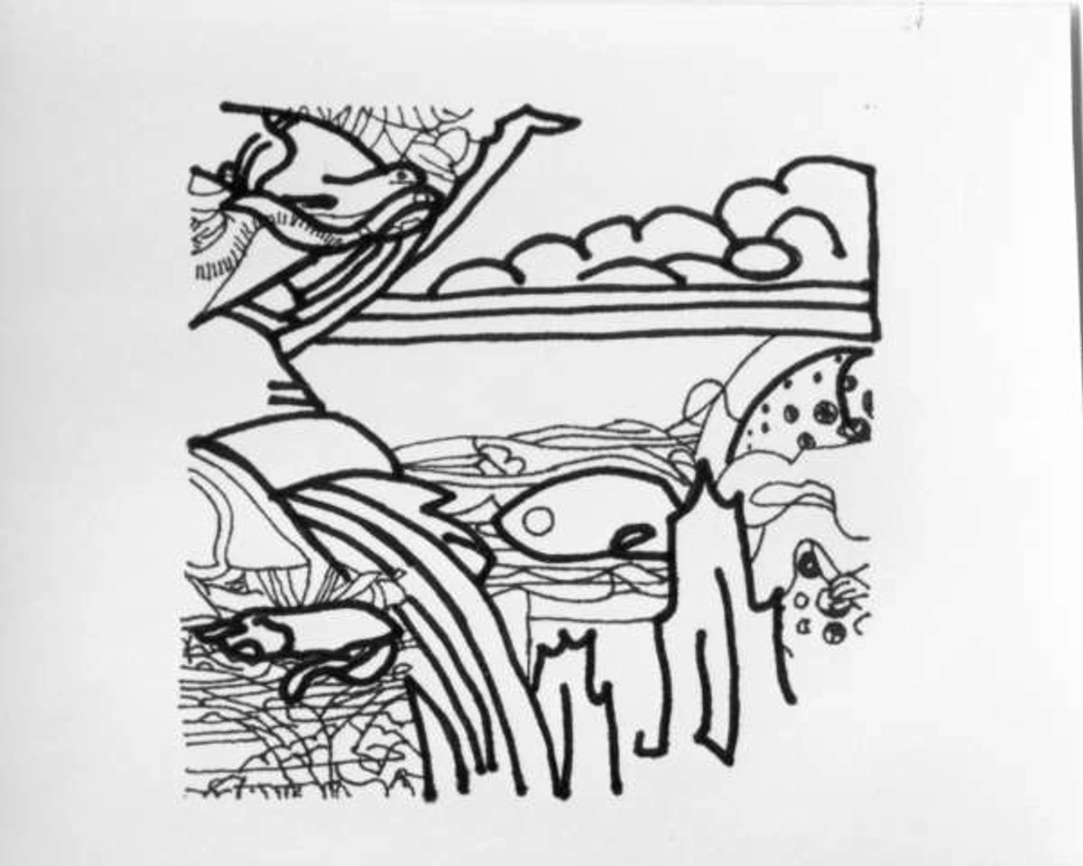 Stylized Landscape Line