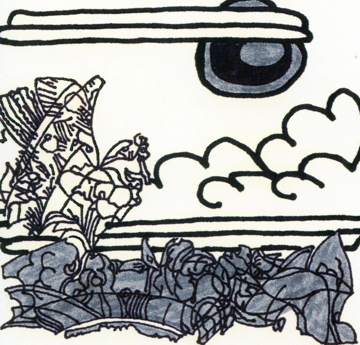 Abstract Landscape Collage