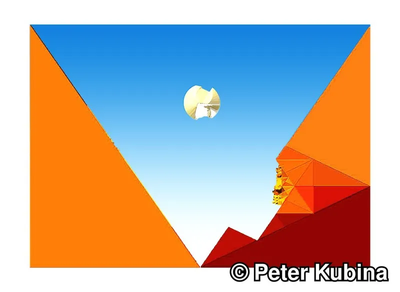Geometric Mountain Orb