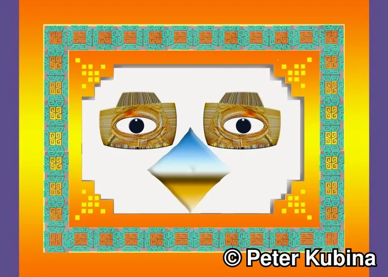 Geometric Pixel Face