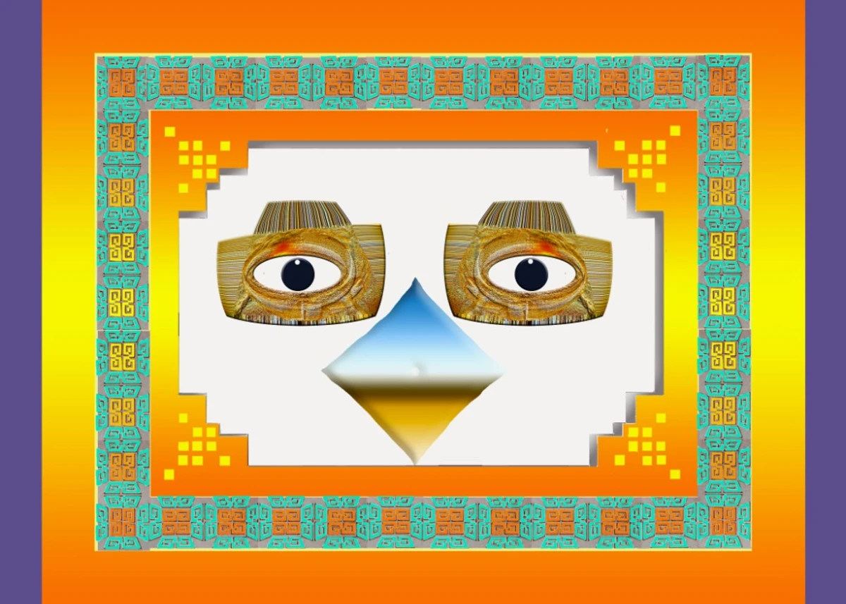 Geometric Pixel Face