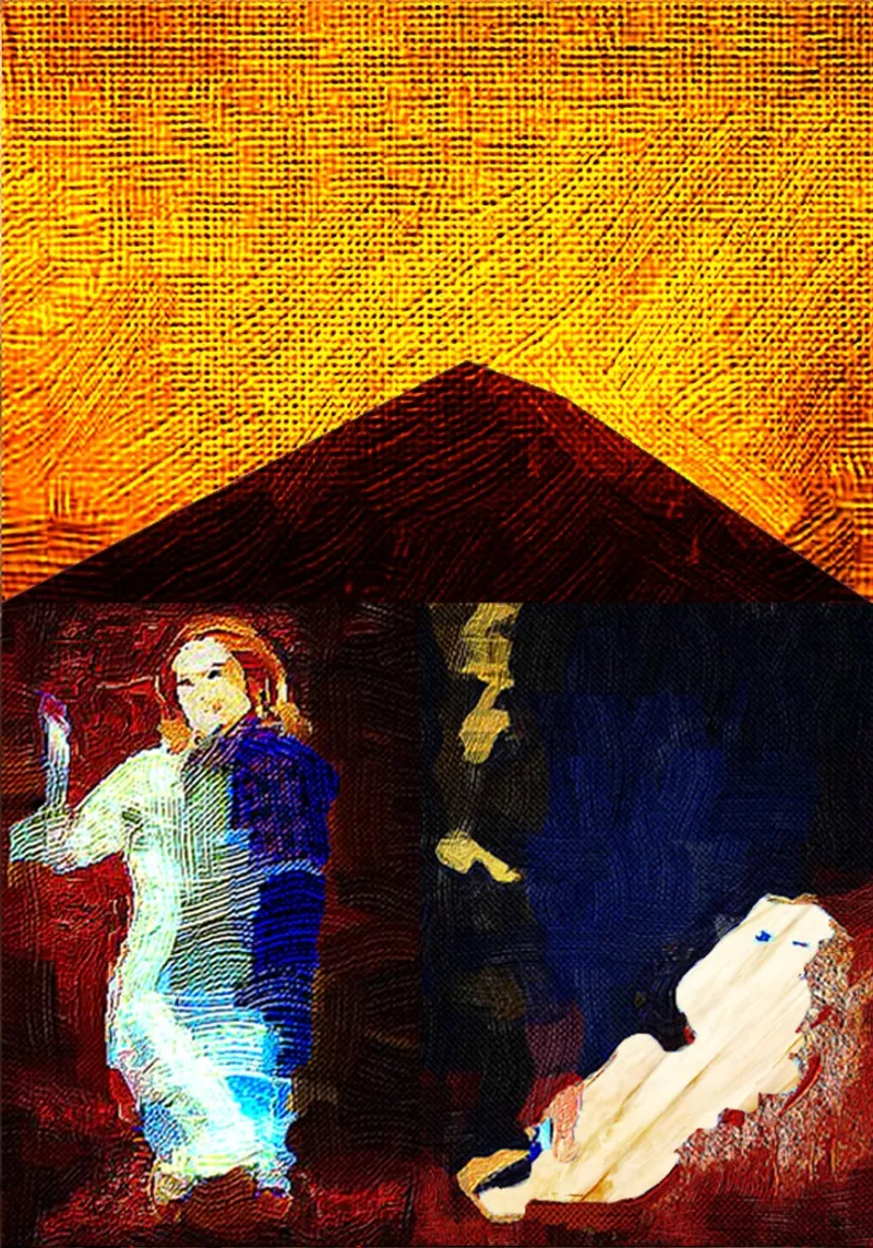 Pyramid Figure Collage