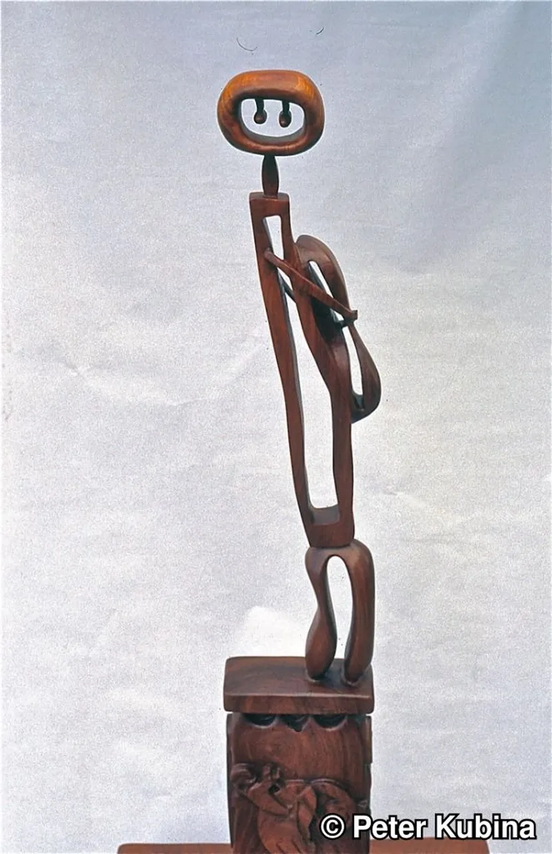 Slender Wood Figure
