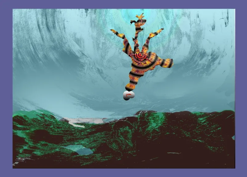 Surreal Hand Landscape