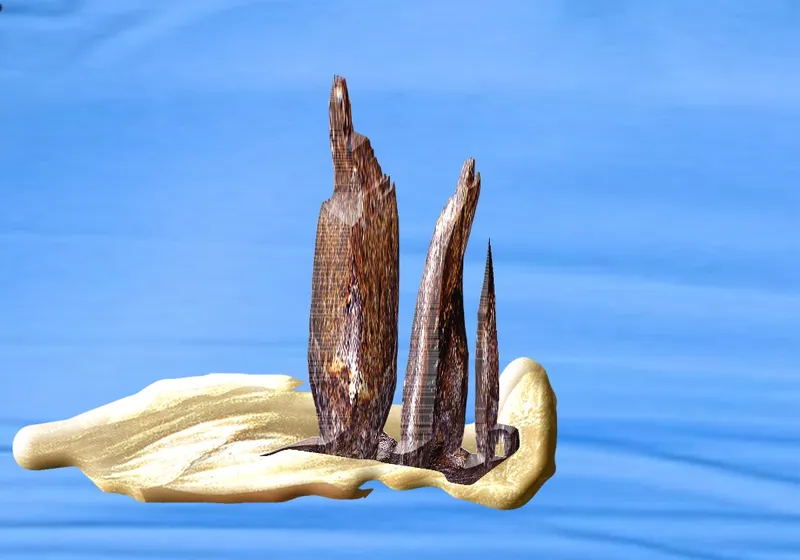 Surreal Hand Sculpture