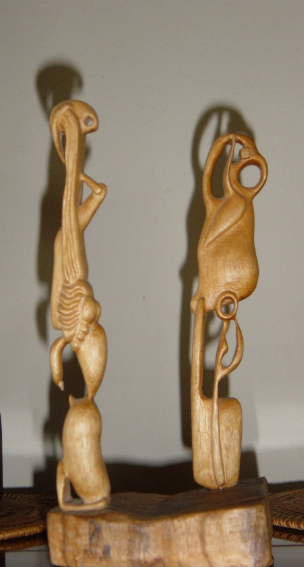 Wood Duo Figures